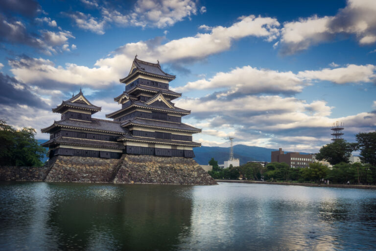 Matsumoto castle in Japan